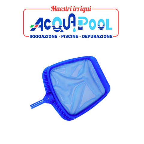 RETINO PER PULIZIA PISCINA PIATTO IN PLASTICA