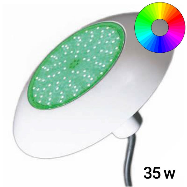 Faro LED per bocchetta piscina Ø 297 mm RGB da 1290 Lumen - 35 W  ( Aqua )